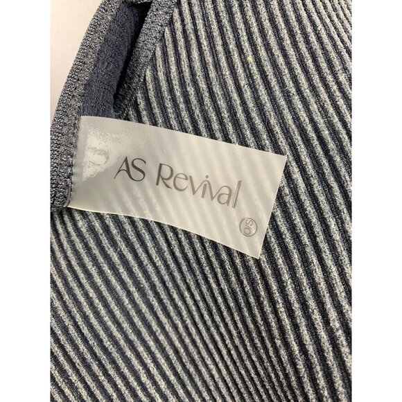 AS Revival Ribbed Tank Top OS Gray Womens Sleeveless - Picture 4 of 6